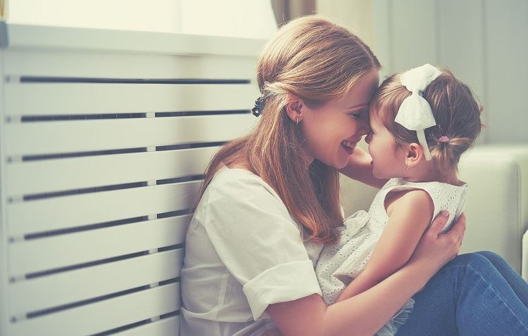 mother with child